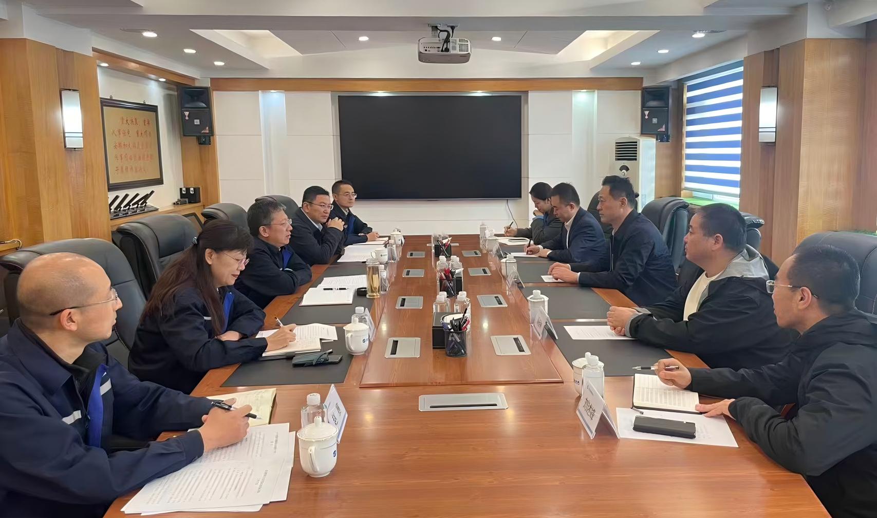 集團黨委書記、董事長王利赴沈陽開展座談交流并到權屬企業調研